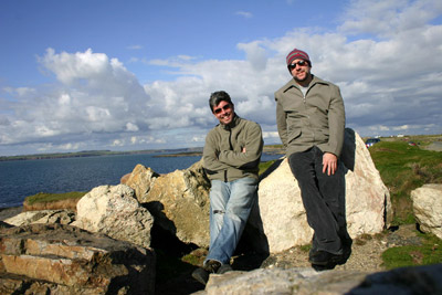 Ian and Jeff had fun in Ireland
